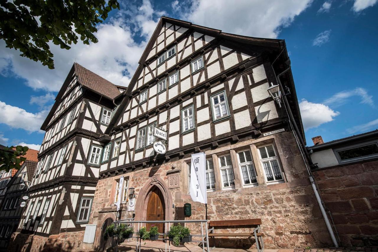 Hotel & Cafe Schachtenburg ชลิตซ์ ภายนอก รูปภาพ