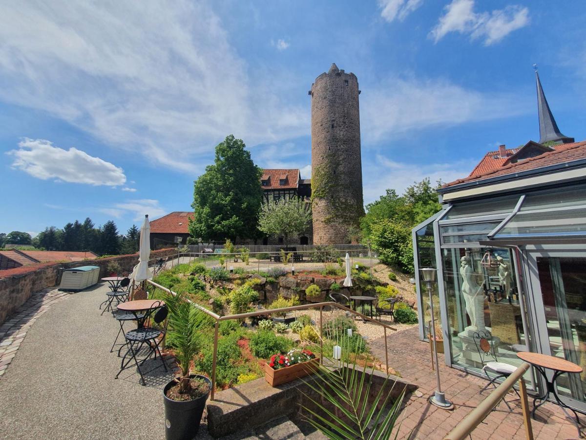 Hotel & Cafe Schachtenburg ชลิตซ์ ภายนอก รูปภาพ