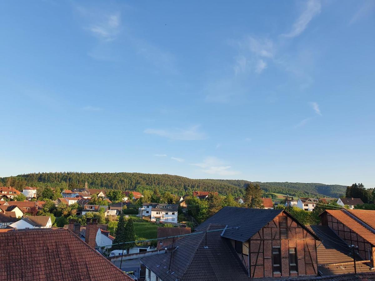 Hotel & Cafe Schachtenburg ชลิตซ์ ภายนอก รูปภาพ