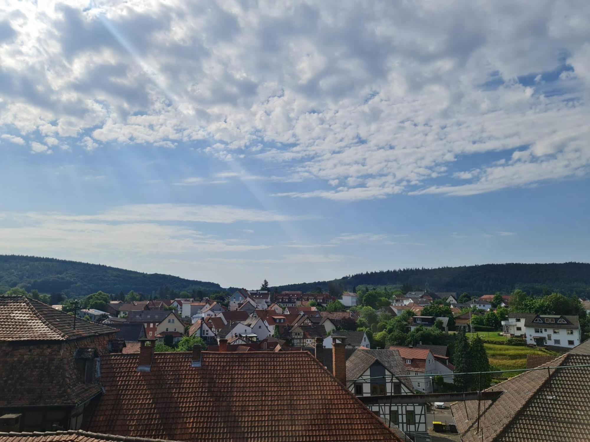 Hotel & Cafe Schachtenburg ชลิตซ์ ภายนอก รูปภาพ