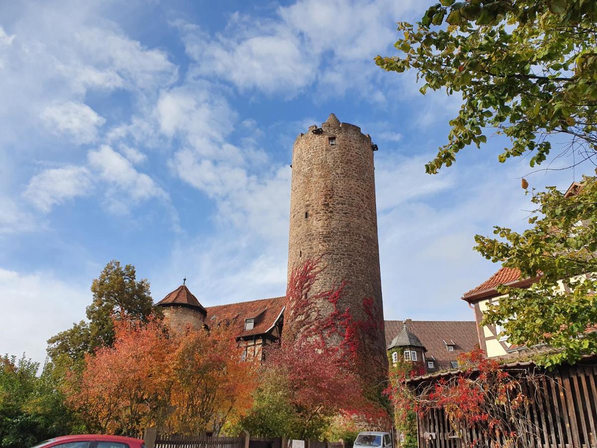 Hotel & Cafe Schachtenburg ชลิตซ์ ภายนอก รูปภาพ